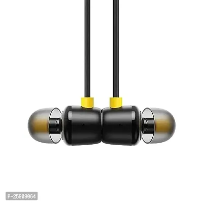 Earphones BT R20 for vivo iQOO 9 SE Earphone Original Like Wired Stereo Deep Bass Head Hands-Free Headset Earbud Calling inbuilt with Mic,Hands-Free Call/Music (R20,CQ1,BLK)-thumb0