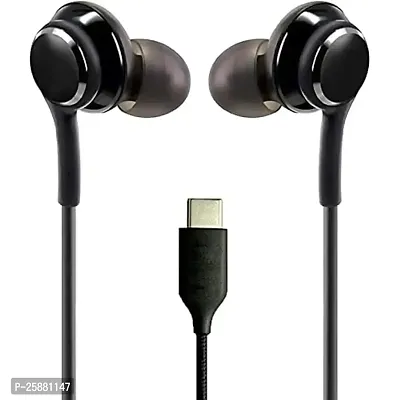Earphones for Honor Magic5 Ultimate Earphone Original Like Wired Stereo Deep Bass Head Hands-Free Headset Earbud with Built in-line Mic Call Answer/End Button (KC, Black)