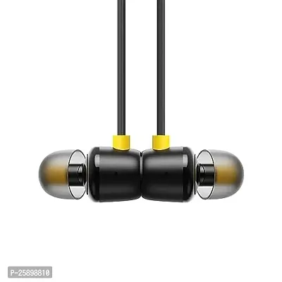 Earphones BT R20 for Realme C25 Earphone Original Like Wired Stereo Deep Bass Head Hands-Free Headset v Earbud Calling inbuilt with Mic,Hands-Free Call/Music (R20,CQ1,BLK)