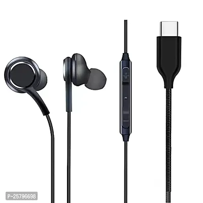 Earphones for Vodafone X2 Earphone Original Like Wired Stereo Deep Bass Head Hands-free Headset Earbud With Built in-line Mic, With Premium Quality Good Sound Stereo Call Answer/End Button, Music 3.5mm Aux Audio Jack (ST8, BT-AKA, Black)