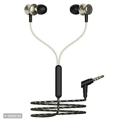 SHOPSBEST Earphones BT 870 for Maruti Suzuki Dzire Earphone Original Like Wired Stereo Deep Bass Head Hands-Free Headset v Earbud Calling inbuilt with Mic,Hands-Free Call/Music (870,CQ1,BLK)