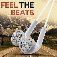 Earphones for Samsung Galaxy Note FE Earphone Original Like Wired Stereo Deep Bass Head Hands-free Headset Earbud With Built in-line Mic, With Premium Quality Good Sound Call Answer/End Button, Music 3.5mm Aux Audio Jack (AS- YS, White)-thumb4