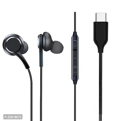 SHOPSBEST Earphones BT AG for OPP-O A54 5G Earphone Original Like Wired Stereo Deep Bass Head Hands-Free Headset v Earbud Calling inbuilt with Mic,Hands-Free Call/Music (AG, CQ1,BLK)-thumb2