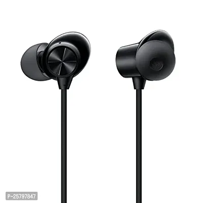 Earphones for ZTE Axon 20 4G Earphone Original Like Wired Stereo Deep Bass Head Hands-free Headset Earbud With Built in-line Mic, With Premium Quality Good Sound Stereo Call Answer/End Button, Music 3.5mm Aux Audio Jack (ST2, BT-ON, Black)-thumb4