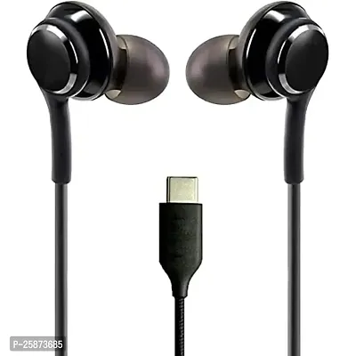 Wired BT-335 for Xiaomi Black Shark Pro Earphone Original Like Wired Stereo Deep Bass Head Hands-Free Headset Earbud with Built in-line Mic Call Answer/End Button (KC, Black)