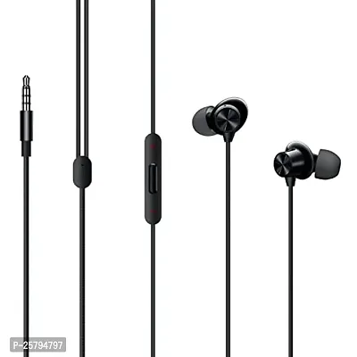 SHOPSBEST Earphones D for Gionee W909, GioneeW909, Gionee W 909, GioneeW 909, Gionee 909 Original Adapter Like Wall Earphone with 1 Meter USB Type C Charging Data Cable (ST3, BT-ONE 2, Black)-thumb5