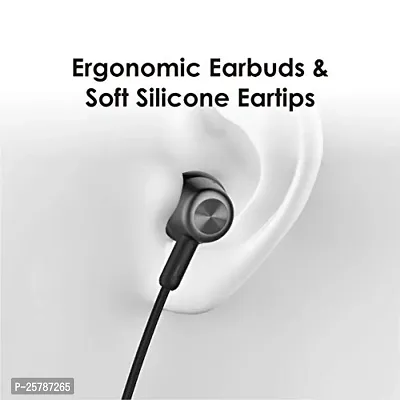 Earphones for Realme 7i Earphone Original Like Wired Stereo Deep Bass Head Hands-free Headset Earbud With Built in-line Mic, With Premium Quality Good Sound Call Answer/End Button, Music 3.5mm Aux Audio Jack ( (AP-832, Black)-thumb5