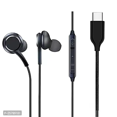 Earphones S for ONE-Plus 2, ONE-Plus 3, ONE-Plus 3T, ONE-Plus 4, ONE-Plus 5, ONE-Plus 5T, ONE-Plus 6 (ST7, BT-AG, Black)