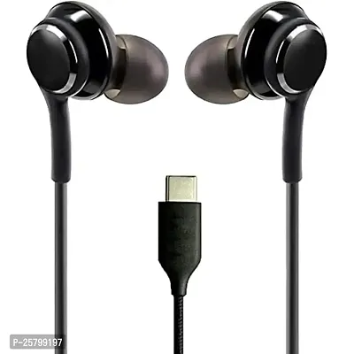 Earphones for OPP-O K9x Earphone Original Like Wired Stereo Deep Bass Head Hands-free Headset Earbud With Built in-line Mic, With Premium Quality Good Sound Stereo Call Answer/End Button, Music 3.5mm Aux Audio Jack (ST1, BT-A-KG, Black)-thumb0