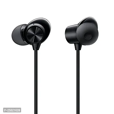 Earphones for Tecno Camon 18 Earphone Original Like Wired Stereo Deep Bass Head Hands-free Headset Earbud With Built in-line Mic, With Premium Quality Good Sound Stereo Call Answer/End Button, Music 3.5mm Aux Audio Jack (ST2, BT-ON, Black)-thumb4