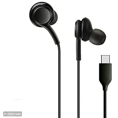 Earphones for Vodafone X Earphone Original Like Wired Stereo Deep Bass Head Hands-free Headset Earbud With Built in-line Mic, With Premium Quality Good Sound Stereo Call Answer/End Button, Music 3.5mm Aux Audio Jack (ST7, BT-AG, Black)-thumb2