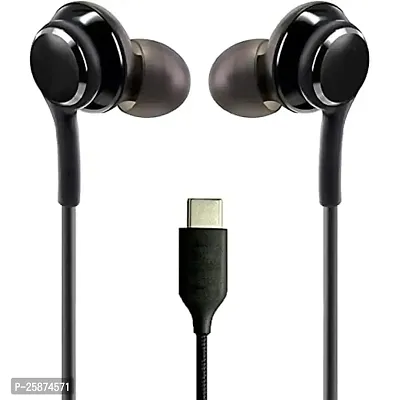 SHOPSBEST Earphones for Force Gurkha Earphone Original Like Wired Stereo Deep Bass Head Hands-Free Headset Earbud with Built in-line Mic Call Answer/End Button (KC, Black)-thumb0