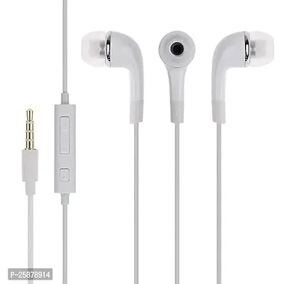 SHOPSBEST Earphones for OPP-O Reno8 Lite Earphone Original Like Wired Stereo Deep Bass Head Hands-Free Headset Earbud with Built in-line Mic Call Answer/End Button (YR,WHT)-thumb3