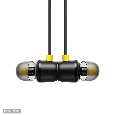 SHOPSBEST Earphones for Nokia G10 Earphone Original Like Wired Stereo Deep Bass Head Hands-Free Headset Earbud with Built in-line Mic Call Answer/End Button (R20, Black)
