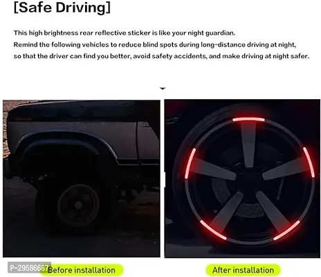 Car Wheel Reflector for Night Glow and Safety with Style-thumb2