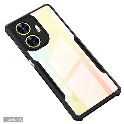 Back Case Cover Camera Bump Protection Shockproof Bumper Crystal Clear Slim 360 Degree Protection Acrylic Transparent For Realme C 55