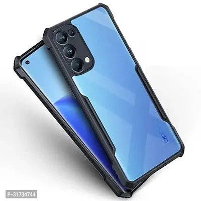 Back Case Cover Camera Bump Protection Shockproof Bumper Crystal Clear Slim 360 Degree Protection Acrylic Transparent For OPPO Reno 5pro