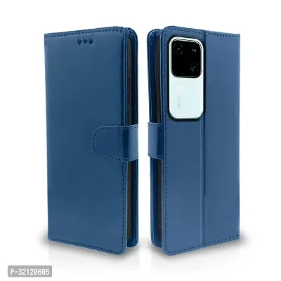 Leather Flip Cover Shockproof 360 Protection Wallet Style Magnetic Closure for ViVO V30pro 5G