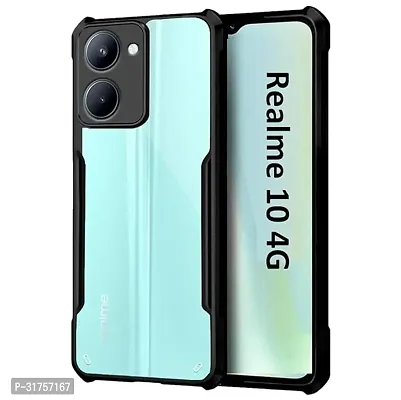 Back Case Cover Camera Bump Protection Shockproof Bumper Crystal Clear Slim 360 Degree Protection Acrylic Transparent For Realme 104g-thumb0