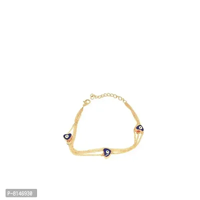 Hear Shape evil eye bracelet