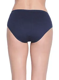 Elegant Cotton Solid Panties For Women- Pack Of 6-thumb2