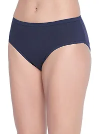 Stylish Cotton Blend Solid Panty For Women - Pack of 6-thumb3