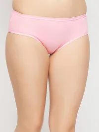 Stylish Cotton Blend Solid Panty For Women - Pack of 6-thumb3