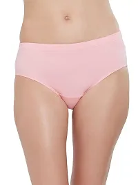 Stylish Cotton Blend Solid Panty For Women - Pack of 6-thumb2