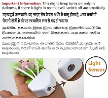 Mushroom Night Light | LED Night Lamp | Night Bulb | 7 Color Changing Mode | Dusk -Dawn Automatic Sensor | Ideal Nightlight for Bedroom, Bathroom, Nursery, Kitchen, Kid's Room (3PC)-thumb4