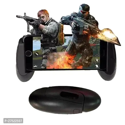 Mobile Game Controller [Upgrade Version] Mobile Gaming Trigger for PUBG/Fortnite/Rules of Survival Gaming Grip and Gaming Joysticks for 4.5-6.5inch Android iOS Phone-thumb0