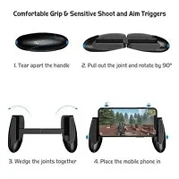 Mobile Game Controller [Upgrade Version] Mobile Gaming Trigger for PUBG/Fortnite/Rules of Survival Gaming Grip and Gaming Joysticks for 4.5-6.5inch Android iOS Phone-thumb2