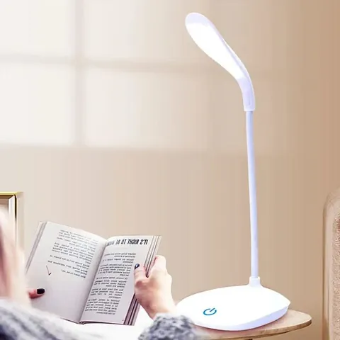 Rechargeable LED Touch On/Off Switch Desk Lamp Children Eye Protection Student Study Reading Dimmer Rechargeable Led Table Lamps (Table Lamps for Study)