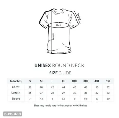 Mordan T-Shirt Unisex Round Neck T-Shirt Design of Cartoon Pack of 1 T-Shirts-thumb5