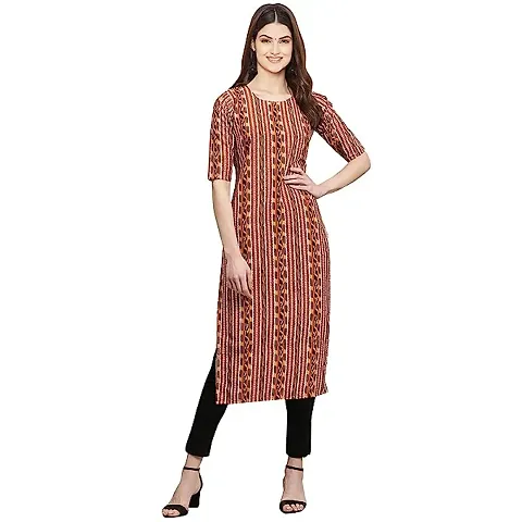 Stylish A-Line Polycotton Kurti