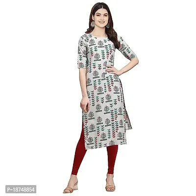 Stylish A-Line Polycotton Kurti For Women-thumb0