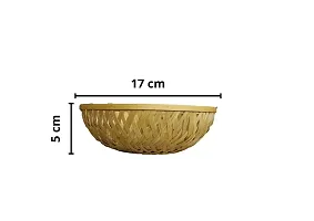 AVIKA Handmade Small Bamboo Basket for Wedding and Daily Use Purpose (10 pcs)-thumb2