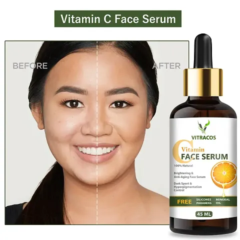 VITRACOS Vitamin C Serum Natural Ingredients With The Essential Vitamins And Hyaluronic Acid