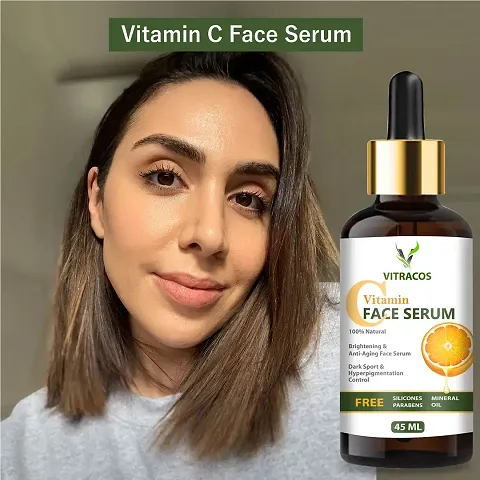 VITRACOS Vitamin C Serum Natural Ingredients With The Essential Vitamins And Hyaluronic Acid