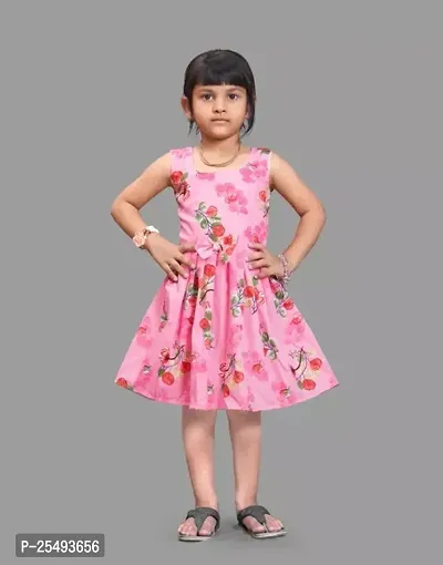 Fabulous  Multicoloured Cotton Frocks For Girls