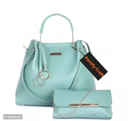 Stylish Handbag With Sling Bag Combo For Women-thumb0