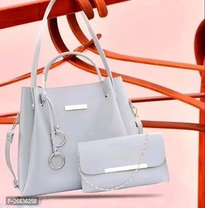 Stylish Handbag With Sling Bag Combo For Women-thumb0
