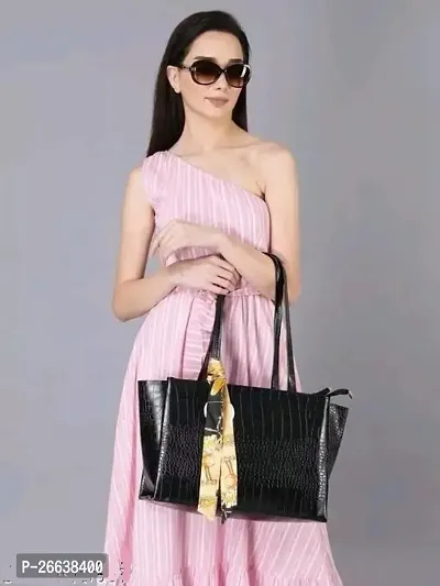 Stylish Handbags With Ribbon For Women-thumb0