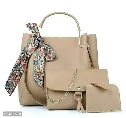 Stylish Combo Of 3 PU Handbags For Women