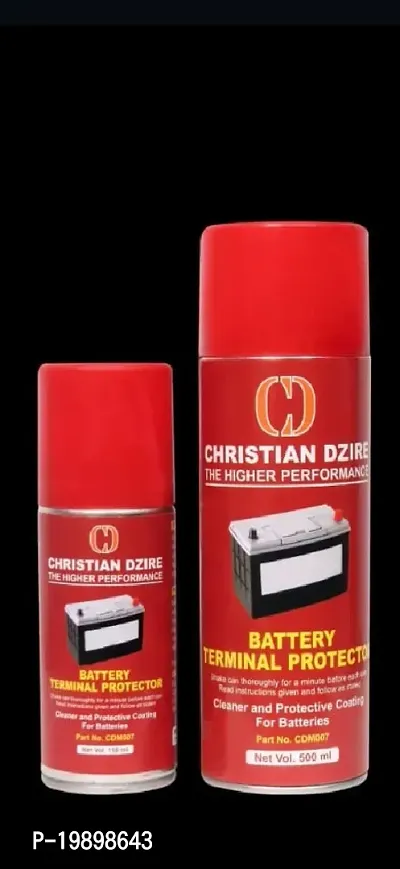 CHRISTIAN DZIRE BATTERY TERMINAL PROTECTOR COMBO (150 ML + 500 ML )