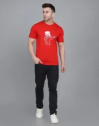 Classic Cotton Blend Printed Tshirt for Men-thumb4