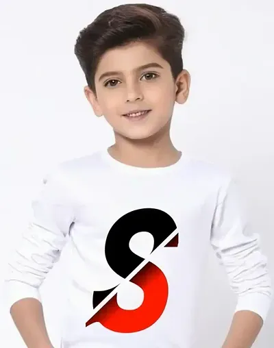 Classic Full Sleeves T-Shirt For Boys