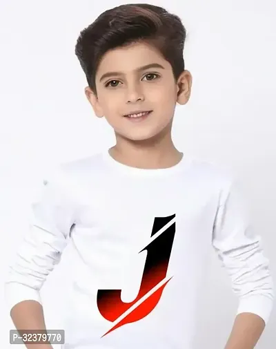 Stylish Cotton Blend Printed Tshirt for Kid Boy