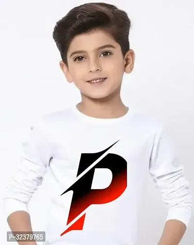 Stylish Cotton Blend Printed Tshirt for Kid Boy