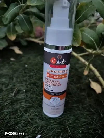 Natural Skin Care Face  SunScreen