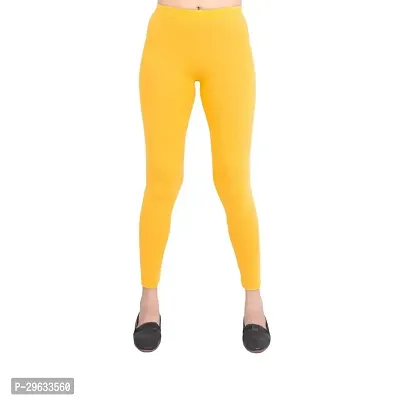 Stretchable Cotton Ankle Length Leggings for Women